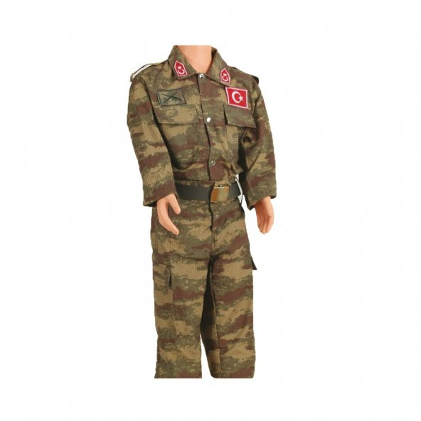 Askeri Kamuflaj Çocuk Elbise