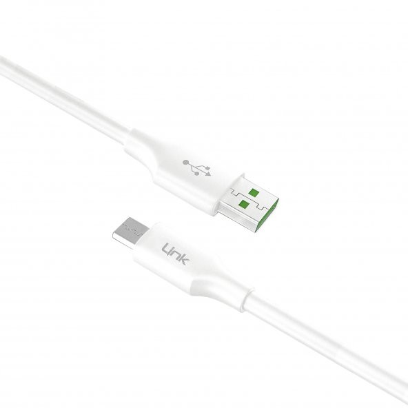 LinkTech K600 Premium Micro USB Data/Şarj Kablosu 2.4A 1mt