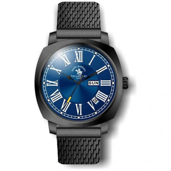 SANTA BARBARA POLO SB.1.10080.5 TAKVİMLİ HASIR ERKEK KOL SAATİ - 2