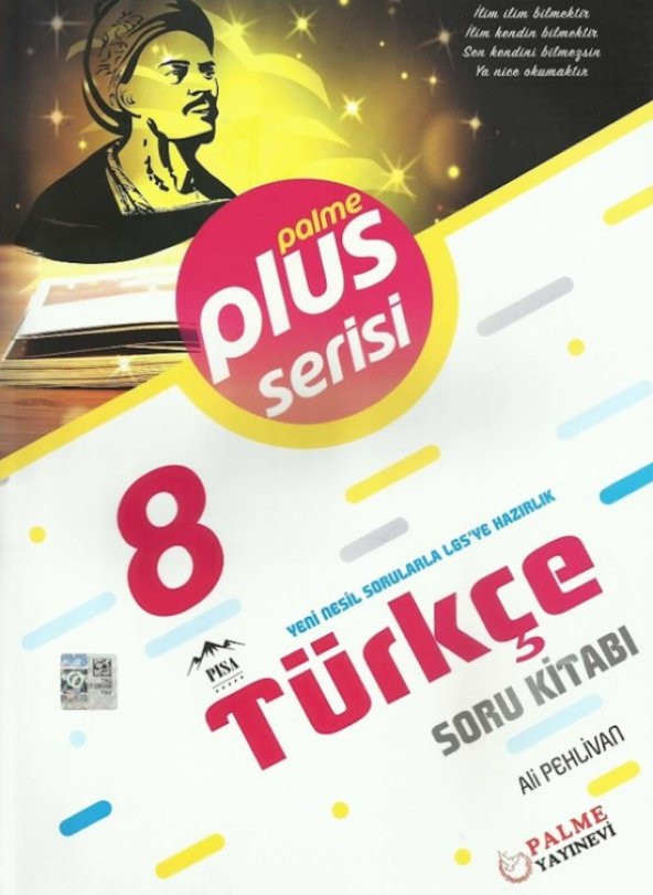 Palme 8.Sınıf Plus Serisi Türkçe Soru Kitabı