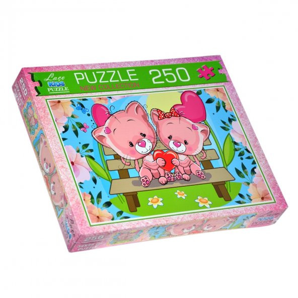 LC7196 Laço Kids Pembe Ayıcıklar 250 Parça Puzzle - 3