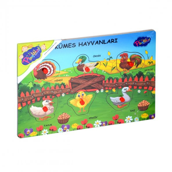 191/192/193 Onyıl, Ahşap Tutmalı Çiftlik Kümes Hayvanları