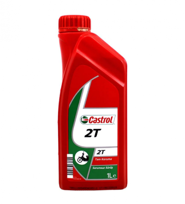 Castrol 2T 1 Lt 2 Zamanlı Mineral Bazlı Motosiklet Yağı 5  Adet