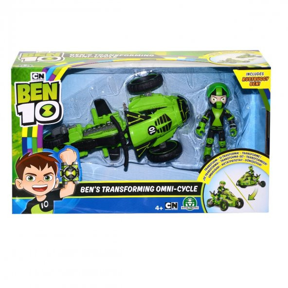 BEN48000 BEN10 RustyBuggy Araç - 77404 - 4