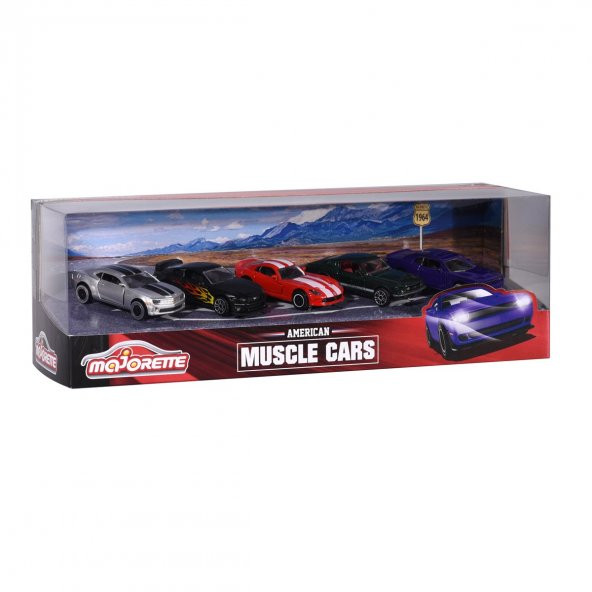 212053168 MUSCLE CARS 5 PİECES GİFTPACK