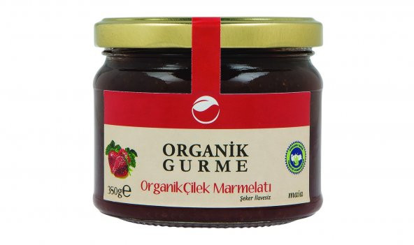 Organik Gurme Çilek Marmelatı 350 Gr