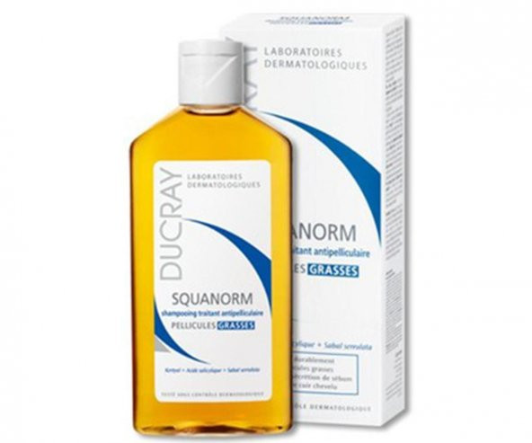 DUCRAY Squanorm Gras Şampuan 200 ml