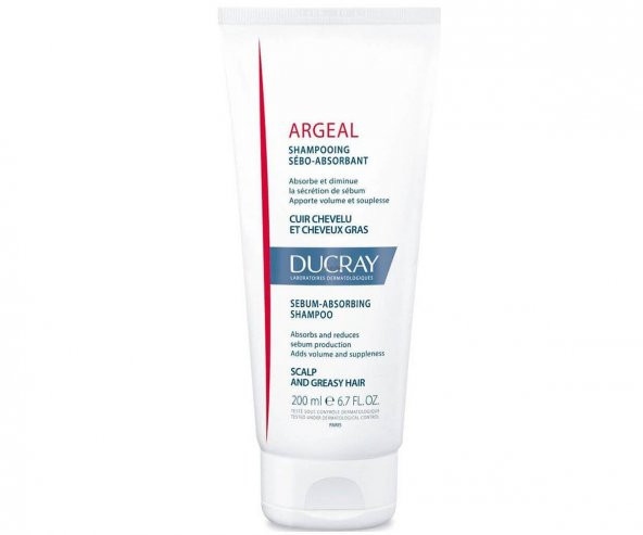 Ducray Argeal Sebum Absorbing Shampoo 200 ml
