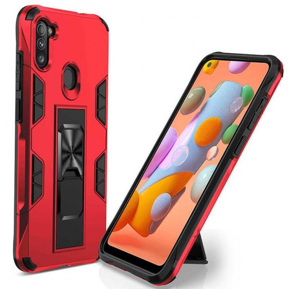 Galaxy A11 Kılıf Zore Volve Kapak - 3