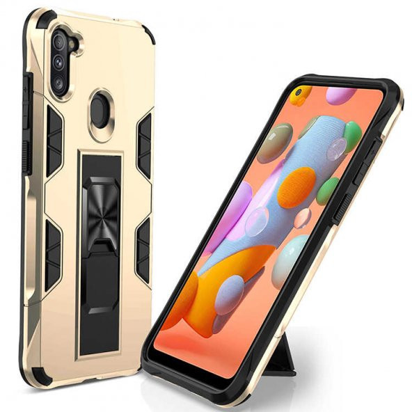 Galaxy A11 Kılıf Zore Volve Kapak - 6