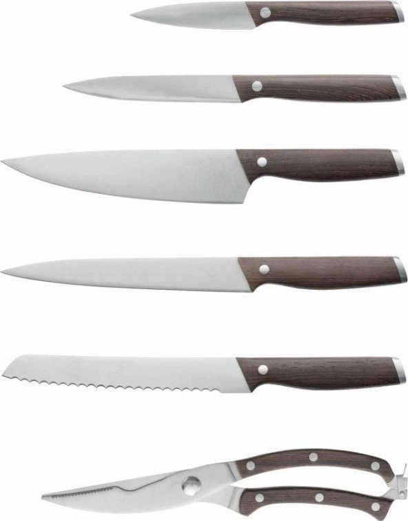 Berghoff Essentials 7 Parça Bloklu Bıçak Seti 1307170 - 2