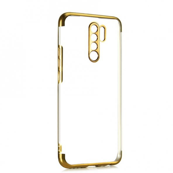 Xiaomi Redmi 9 Kılıf Zore Dört Köşeli Lazer Silikon - 2