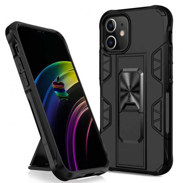 Apple iPhone 12 Pro (6.1) Kılıf Zore Volve Kapak - 4