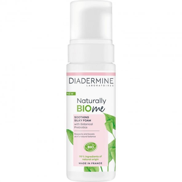 Dıadermıne Naturally Bıo Me Rahatlatıcı Yüz Yıkama Köpüğü 150 Ml