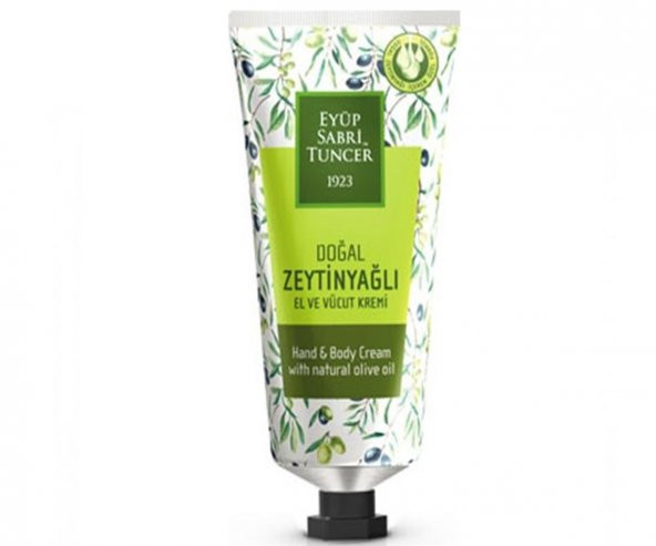 Eyüp Sabri Tuncer Doğal Zeytinyağlı El Ve Vücut Kremi 60 ml Tüp