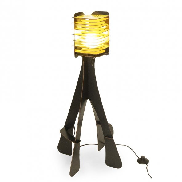 WoodACT Bellis Dekoratif Lambader - 1