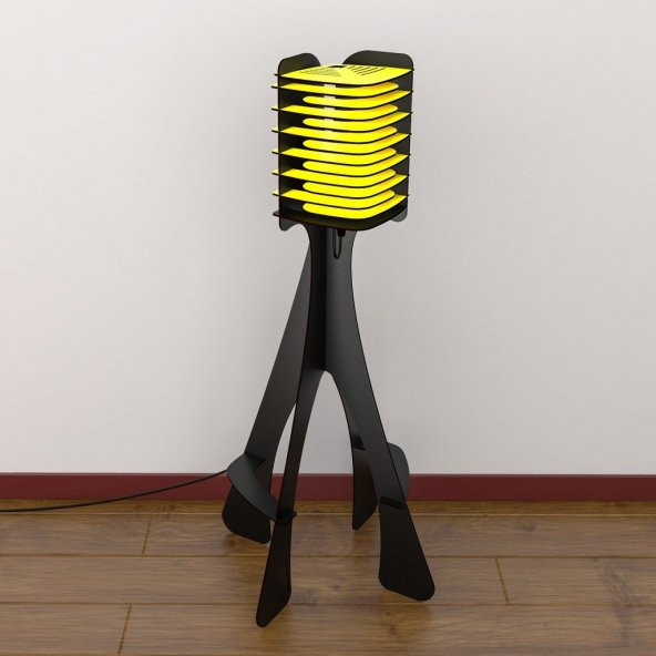 WoodACT Bellis Dekoratif Lambader - 4