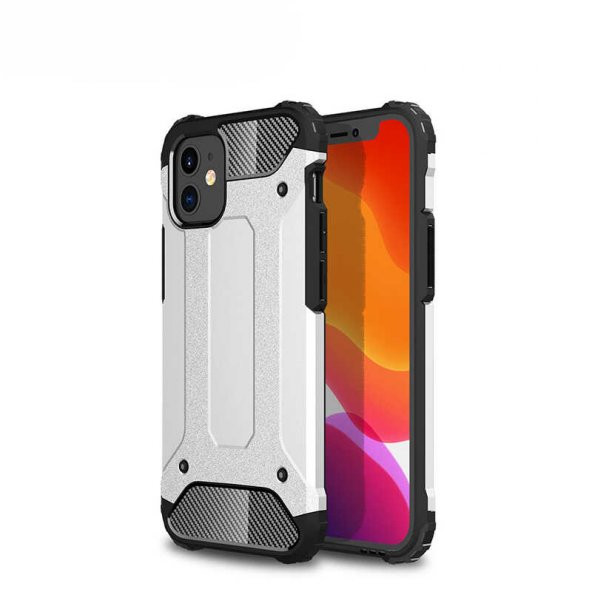 Apple iPhone 12 Mini (5.4) Kılıf Armor Hybrid Zırh Ultra Koruma - 4