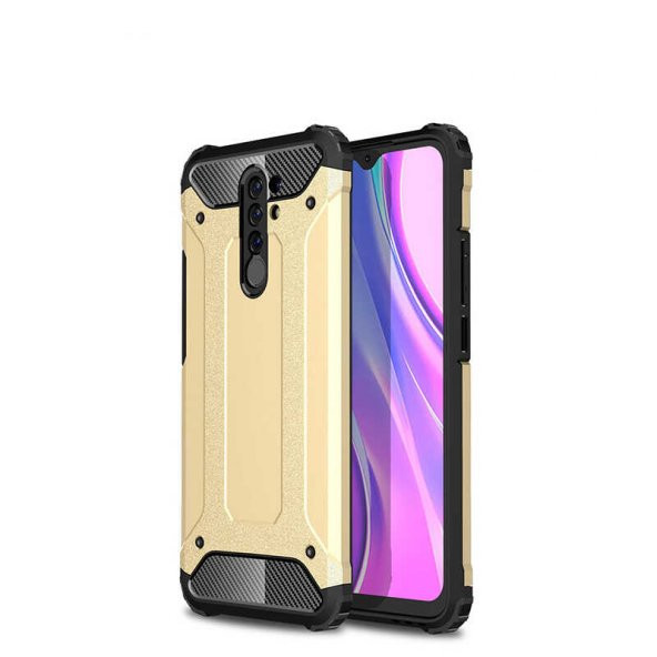 Xiaomi Redmi 9 Kılıf Armor Hybrid Zırh Ultra Koruma - 4