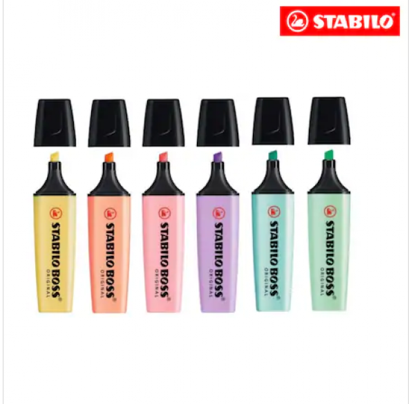 Stabilo Boss Pastel Fosforlu Kalem (Bütün Renk Seçenekleri) - 2