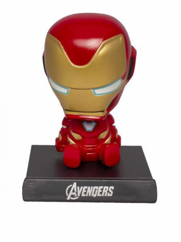 Iron Man Demir Adam Sallanan Kafa Pop Figür Biblo