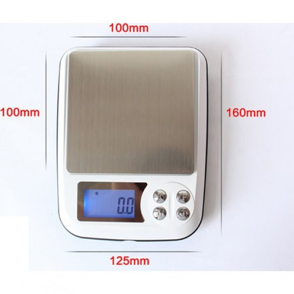 DM3 Terazi Hassas 3kg 0.1g - 3