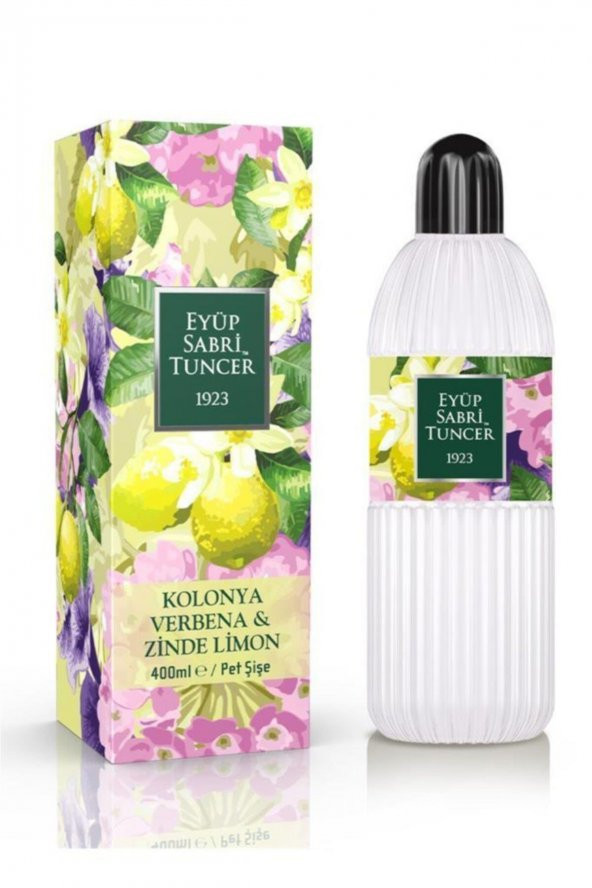 Eyüp Sabri Tuncer 400ml Pet  Kolonya Verbena & Zinde Limon