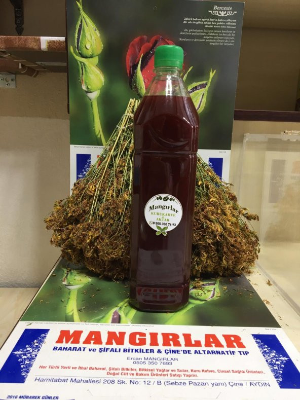 Sarı Kantaron Yağı 2 Litre  ( Dahilen ve Haricen Kullanıma Uygun )