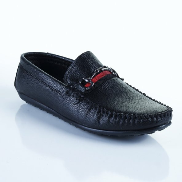 PALET Loafer Erkek Ayakkabı Deri Siyah