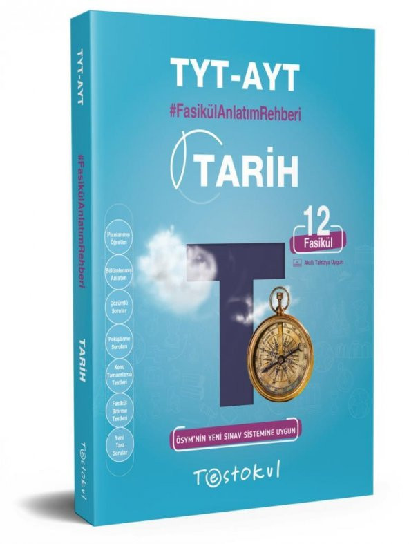 Test Okul Yayınları TYT AYT Tarih Fasikül Konu Anlatımlı 2020 YENİ - 1