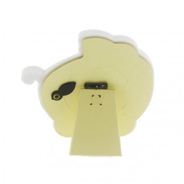 3 Adet 8cm Bebek Arabası Puset Fotoğraf Çerçevesi - 3