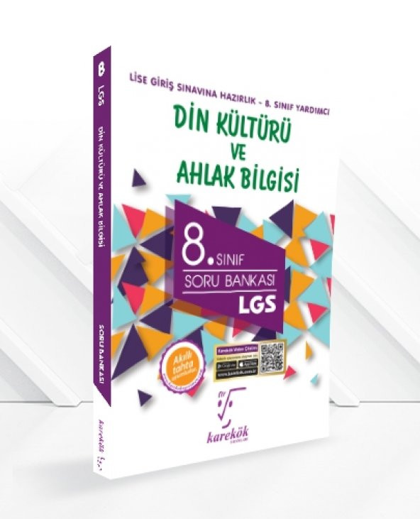 Karekök Yayınları 8.Sınıf Dİn Kültürü ve Ahlak Bilgisi Soru Bankası