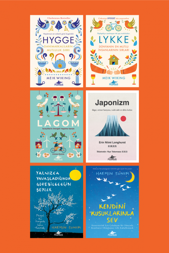 Mutlu Yaşam Felsefesi Seti – Motivasyon Kitapları (Ciltli - Renkli ve Resimli 6 Kitap) - 2