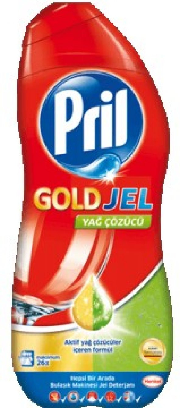 Pril Gold Jel 30 Yıkama 650 ml