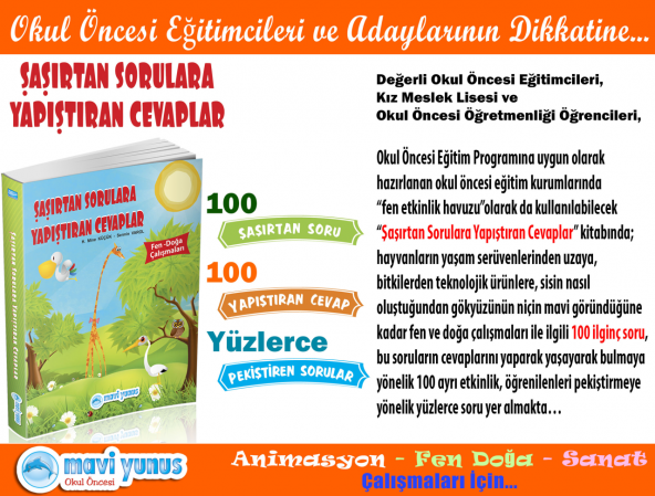 Mavi Yunus Şaşırtan Sorulara Yapıştıran Cevaplar