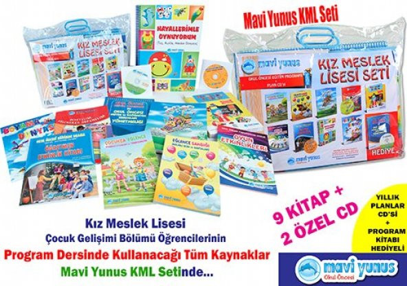 Mavi Yunus Kız Meslek Lisesi Seti