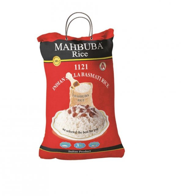 Mahbuba Rice Basmati Pirinç 9kg Sella 1121  Premium Kalite