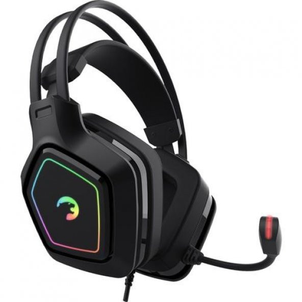 Gamepower Mihawk 7.1 Surround Rgb Oyuncu Kulaklığı Siyah - Resim 2