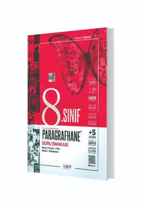 8.Sınıf Paragrafhane Soru Bankası  Lodos Yayınları - 1