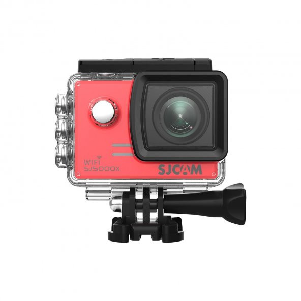 SJCAM SJ5000X Elite Wi-Fi 4K Aksiyon Kamerası Kırmızı