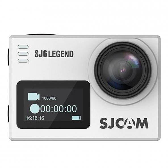 SJCAM SJ6 Legend Wi-Fi 4K Aksiyon Kamerası Gümüş - 2