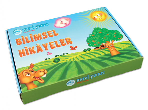 Mavi Yunus Bilimsel Hikayeler 1 (10 Kitap 4-5-6 Yaş)