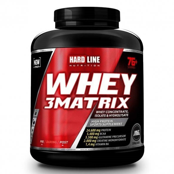 Hardline Whey 3 Matrix 2300 Gr Protein Tozu +Hediyeli - 2