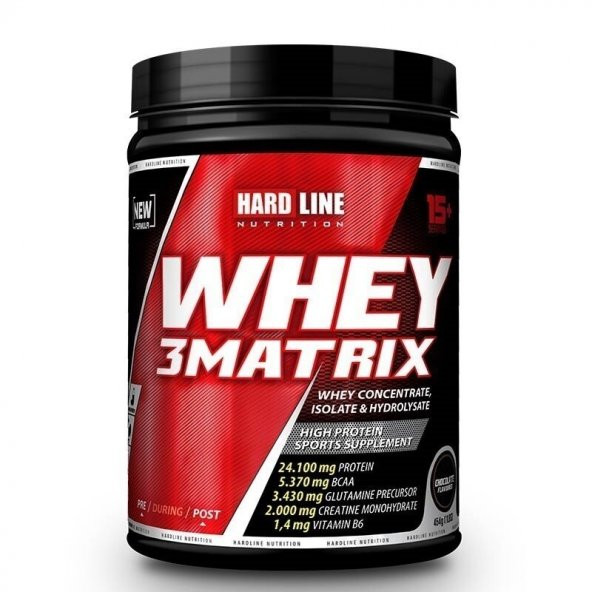 Hardline Whey 3 Matrix 454 Gr Protein Tozu