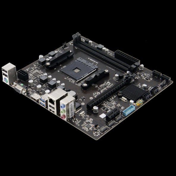 ELSA B350M-A Amd B350 DDR4 Soket AM4 uATX Anakart - 3