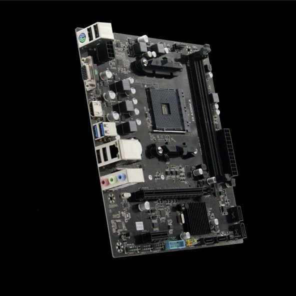 ELSA B350M-A Amd B350 DDR4 Soket AM4 uATX Anakart - 4