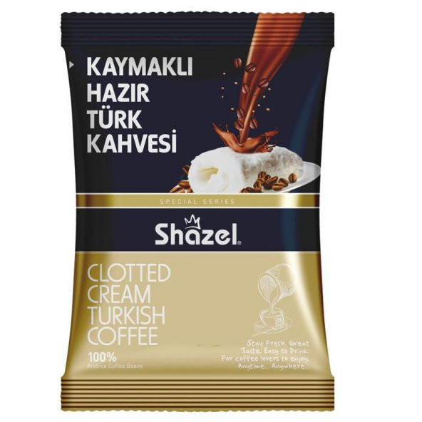 Shazel Special Kaymaklı Hazır Türk Kahvesi 100 G