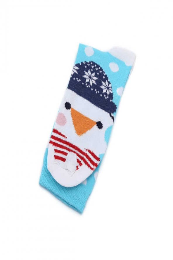 3lü Kadın Asortili Hayvan Desenli Çorap 5102-B3 - 3