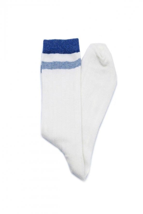 5li Kadın Asortili Puanlı ve Çizgili Desenli Çorap 5932-B5 - 6