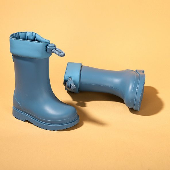 IGOR Chufo Cuello Kız/Erkek Çocuk Su Geçirmez Yağmur Kar Çizmesi W10100 Mavi